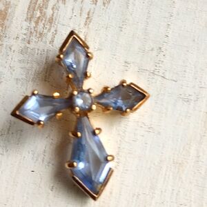 Ross-Simons Vintage Gold Vermeil & Iolite Pendant